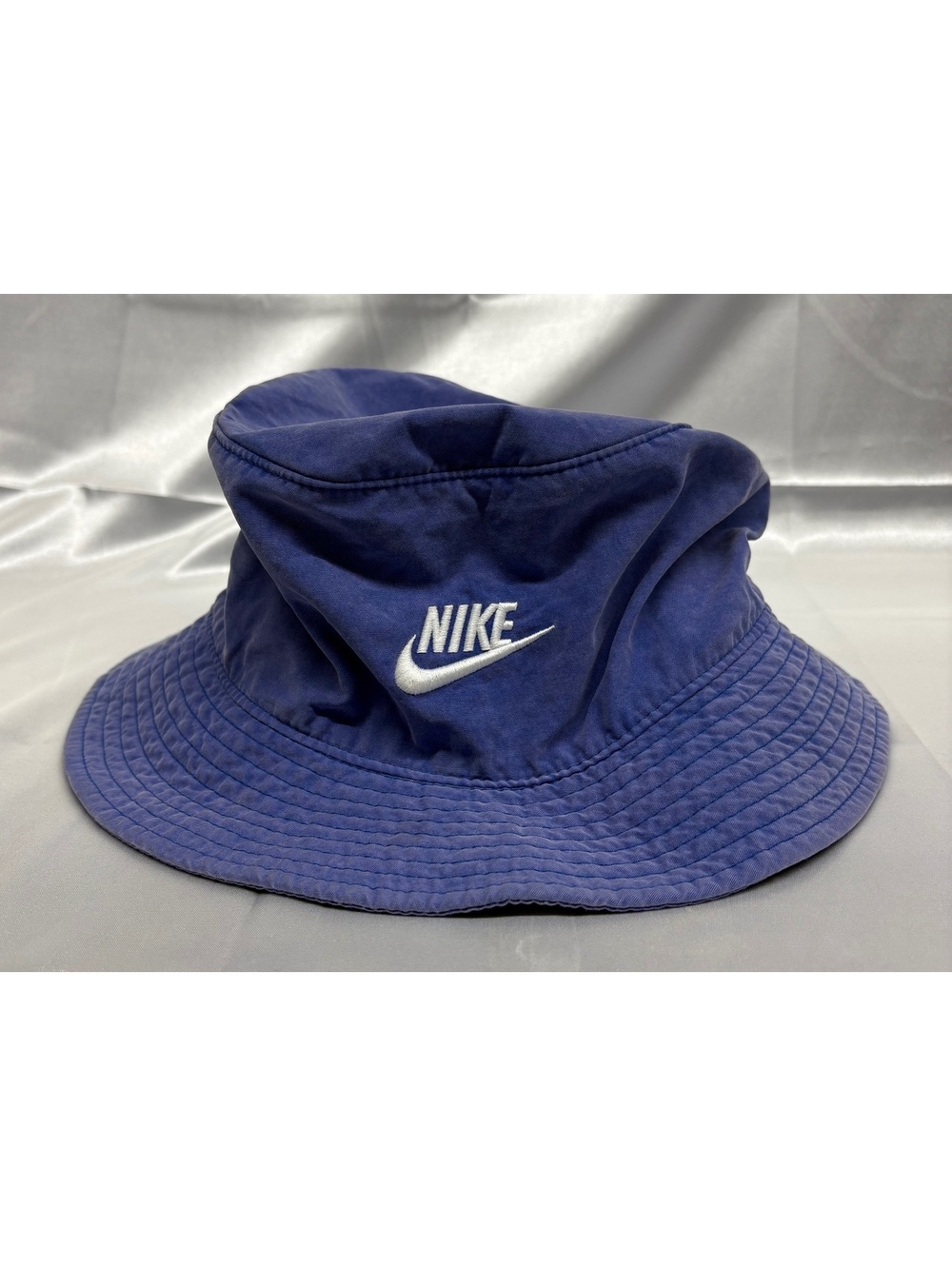 Nike Apex Futura Washed Bucket Hat Blue Cotton Twill Unisex Adult Size L/XL EUC